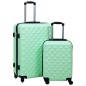 vidaXL Hartschalen-Trolley-Set 2 Stk. Minzgrün ABS vidaXL Hartschalen-Trolley-Set 2 Stk. Minzgrün ABS