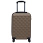 vidaXL Hartschalen-Trolley-Set 2 Stk. Braun ABS vidaXL Hartschalen-Trolley-Set 2 Stk. Braun ABS