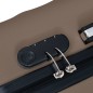 vidaXL Hartschalen-Trolley-Set 2 Stk. Braun ABS vidaXL Hartschalen-Trolley-Set 2 Stk. Braun ABS
