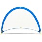 vidaXL Kinder Fußballtore 2 Stk. Aufbewahrungstasche 183x117,5x120,5cm vidaXL Kinder Fußballtore 2 Stk. Aufbewahrungstasche 183x117,5x120,5cm