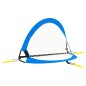 vidaXL Fußballtore Kinder 2 Stk. mit Aufbewahrungstasche 75,5x46x48 cm vidaXL Fußballtore Kinder 2 Stk. mit Aufbewahrungstasche 75,5x46x48 cm