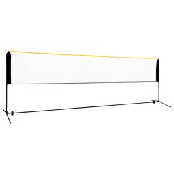 vidaXL Badmintonnetz Verstellbar 500x103x94-158 cm Metall  