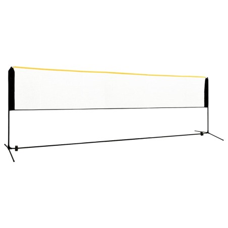 vidaXL Badmintonnetz Verstellbar 500x103x94-158 cm Metall  