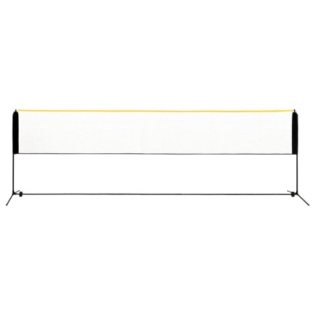 vidaXL Badmintonnetz Verstellbar 500x103x94-158 cm Metall  