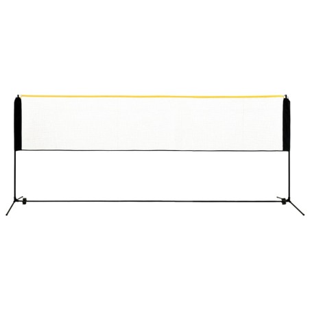 vidaXL Badmintonnetz Verstellbar 400x103x94-158 cm Metall  