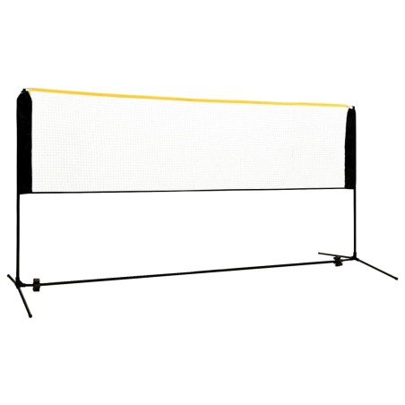 vidaXL Badmintonnetz Verstellbar 300x103x94-158 cm Metall  