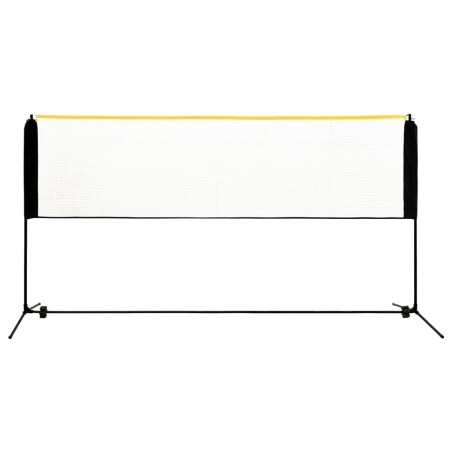 vidaXL Badmintonnetz Verstellbar 300x103x94-158 cm Metall  