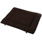 vidaXL Hundebett Braun 65x100 cm vidaXL Hundebett Braun 65x100 cm