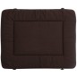 vidaXL Hundebett Braun 65x100 cm vidaXL Hundebett Braun 65x100 cm