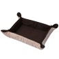 vidaXL Hundebett Braun 65x100 cm vidaXL Hundebett Braun 65x100 cm
