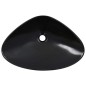 vidaXL Waschbecken 58,5 x 39 x 14 cm Keramik Schwarz vidaXL Waschbecken 58,5 x 39 x 14 cm Keramik Schwarz