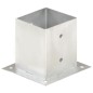 vidaXL Pfostenanker 4 Stk. Verzinktes Metall 121 mm vidaXL Pfostenanker 4 Stk. Verzinktes Metall 121 mm