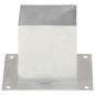 vidaXL Pfostenanker 4 Stk. Verzinktes Metall 141 mm vidaXL Pfostenanker 4 Stk. Verzinktes Metall 141 mm