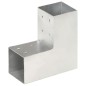 vidaXL Pfostenverbinder 4 Stk. L-Form Verzinktes Metall 81 x 81 mm vidaXL Pfostenverbinder 4 Stk. L-Form Verzinktes Metall 81 x 81 mm