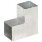 vidaXL Pfostenverbinder 4 Stk. L-Form Verzinktes Metall 101 x 101 mm vidaXL Pfostenverbinder 4 Stk. L-Form Verzinktes Metall 101 x 101 mm