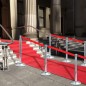 vidaXL Personenleitsysteme 4 Stk. Edelstahl Silbern vidaXL Personenleitsysteme 4 Stk. Edelstahl Silbern