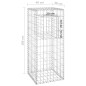 vidaXL Gabionensäule 40x40x100 cm Eisen vidaXL Gabionensäule 40x40x100 cm Eisen