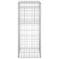vidaXL Gabionensäulen 2 Stk. 40x40x100 cm Eisen vidaXL Gabionensäulen 2 Stk. 40x40x100 cm Eisen