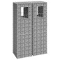 vidaXL Gabionensäulen 2 Stk. 40x40x140 cm Eisen vidaXL Gabionensäulen 2 Stk. 40x40x140 cm Eisen