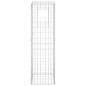 vidaXL Gabionensäulen 2 Stk. 40x40x140 cm Eisen vidaXL Gabionensäulen 2 Stk. 40x40x140 cm Eisen