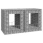 vidaXL Gabionensäulen 2 Stk. 50x50x60 cm Eisen vidaXL Gabionensäulen 2 Stk. 50x50x60 cm Eisen