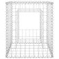 vidaXL Gabionensäulen 2 Stk. 50x50x60 cm Eisen vidaXL Gabionensäulen 2 Stk. 50x50x60 cm Eisen