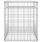 vidaXL Gabionensäulen 2 Stk. 50x50x60 cm Eisen vidaXL Gabionensäulen 2 Stk. 50x50x60 cm Eisen