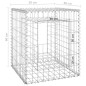 vidaXL Gabionensäulen 2 Stk. 50x50x60 cm Eisen vidaXL Gabionensäulen 2 Stk. 50x50x60 cm Eisen