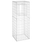 vidaXL Gabionensäulen 2 Stk. 50x50x140 cm Eisen vidaXL Gabionensäulen 2 Stk. 50x50x140 cm Eisen