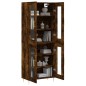 Highboard Räuchereiche 69,5x34x180 cm Holzwerkstoff Highboard Räuchereiche 69,5x34x180 cm Holzwerkstoff