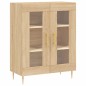 vidaXL Highboard Sonoma-Eiche 69,5x34x180 cm Holzwerkstoff vidaXL Highboard Sonoma-Eiche 69,5x34x180 cm Holzwerkstoff