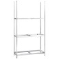 vidaXL Reifenregale mit 3 Böden 2 Stk. Silbern 110x40x200 cm Stahl vidaXL Reifenregale mit 3 Böden 2 Stk. Silbern 110x40x200 cm Stahl