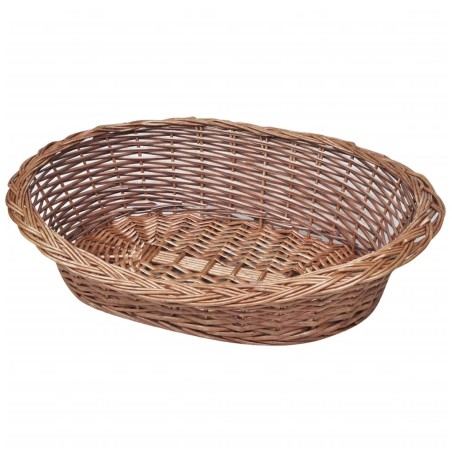vidaXL Hundekorb aus Weide Natur 70 cm