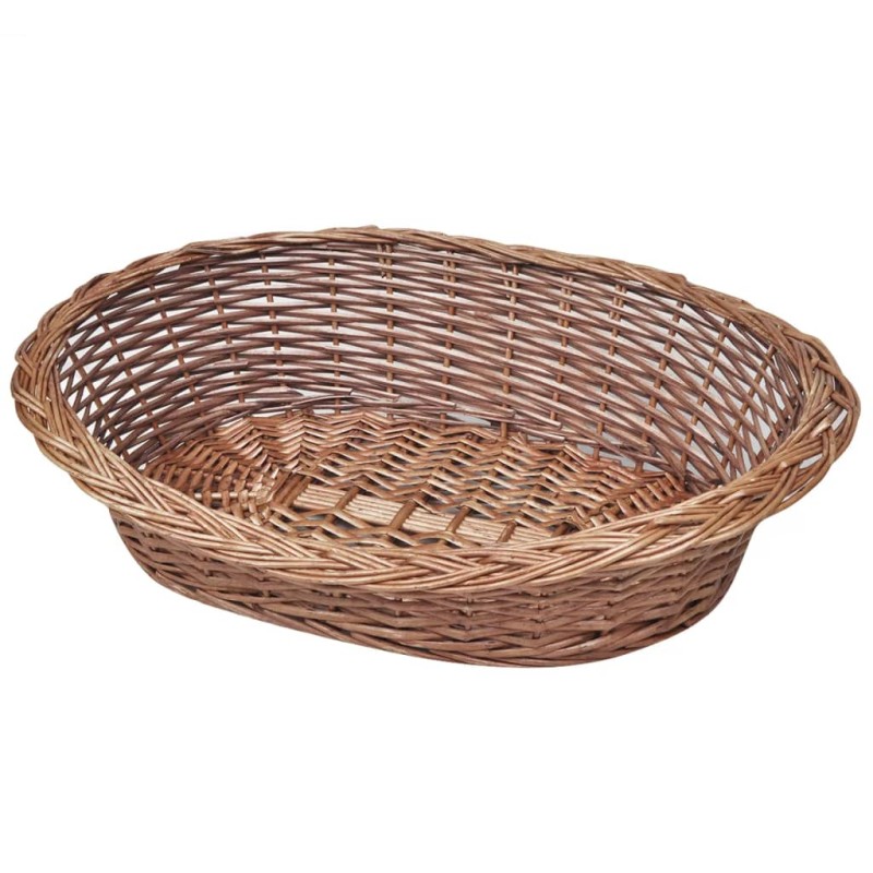 vidaXL Hundekorb aus Weide Natur 50 cm vidaXL Hundekorb aus Weide Natur 50 cm