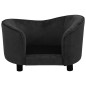 vidaXL Hundesofa Schwarz 69x49x40 cm Plüsch vidaXL Hundesofa Schwarz 69x49x40 cm Plüsch