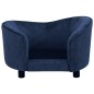 vidaXL Hundesofa Blau 69x49x40 cm Plüsch vidaXL Hundesofa Blau 69x49x40 cm Plüsch