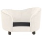 vidaXL Hundesofa Creme 69x49x40 cm Plüsch vidaXL Hundesofa Creme 69x49x40 cm Plüsch