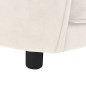 vidaXL Hundesofa Creme 69x49x40 cm Plüsch vidaXL Hundesofa Creme 69x49x40 cm Plüsch
