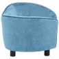 vidaXL Hundesofa Türkis 69x49x40 cm Plüsch vidaXL Hundesofa Türkis 69x49x40 cm Plüsch