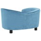 vidaXL Hundesofa Türkis 69x49x40 cm Plüsch vidaXL Hundesofa Türkis 69x49x40 cm Plüsch