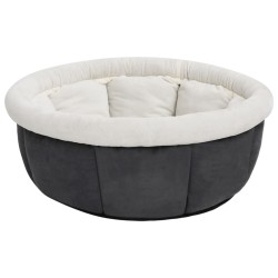 vidaXL Hundebett 40x40x20 cm Grau