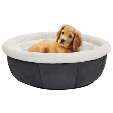 vidaXL Hundebett 59x59x24 cm Grau