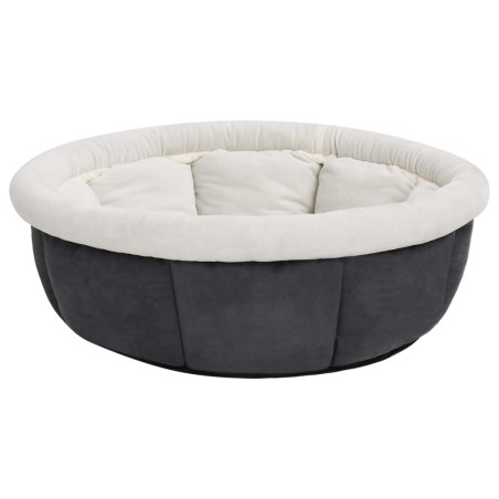 vidaXL Hundebett 59x59x24 cm Grau