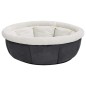 vidaXL Hundebett 59x59x24 cm Grau vidaXL Hundebett 59x59x24 cm Grau