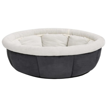 vidaXL Hundebett 70x70x26 cm Grau