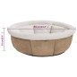 vidaXL Hundebett 59x59x24 cm Beige vidaXL Hundebett 59x59x24 cm Beige