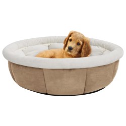 vidaXL Hundebett 70x70x26 cm Beige