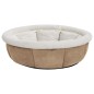 vidaXL Hundebett 70x70x26 cm Beige vidaXL Hundebett 70x70x26 cm Beige