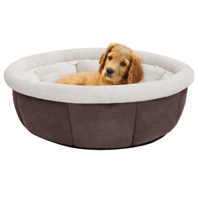 vidaXL Hundebett 59x59x24 cm Braun vidaXL Hundebett 59x59x24 cm Braun