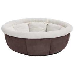 vidaXL Hundebett 59x59x24 cm Braun